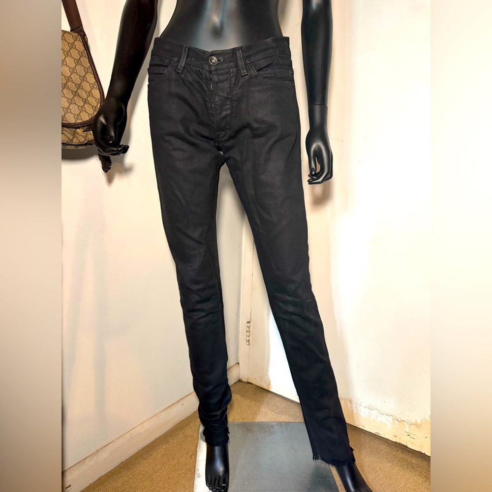 Rick Owens DRKSHDW Detroit Wax Black Jeans